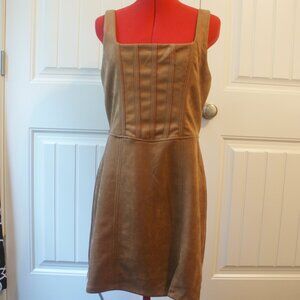 Francesca's Camel Color Tank Dress